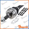 Demi-Arbre de Transmission MTM arrière pour PORSCHE | NPW-PS-018, 98733202423